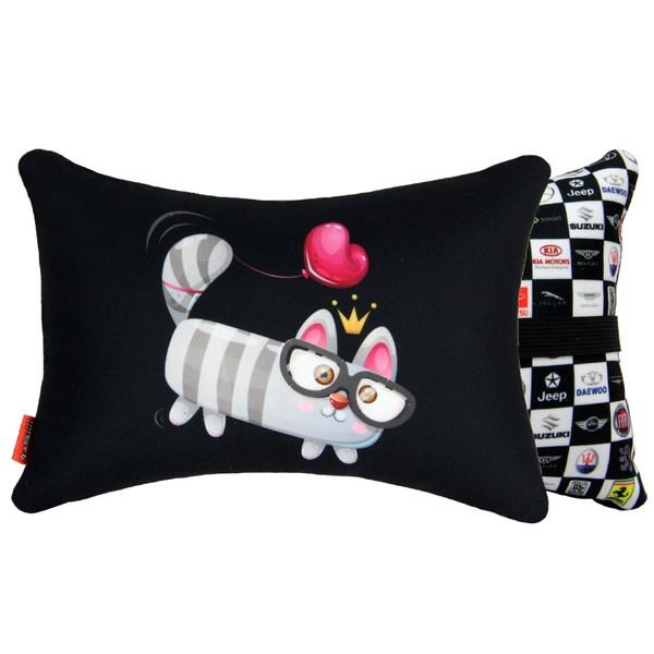 پشت گردنی صندلی خودرو طرح گربه شیکدو مدل CPL30 بسته 1 عددی